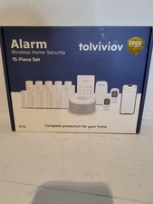tolviviov 15Piece Alarm System for Home Security DIY Door Alarm Security Systems