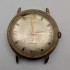 Vintage Timex Manual Wind Watch Parts Repair Gold Tone