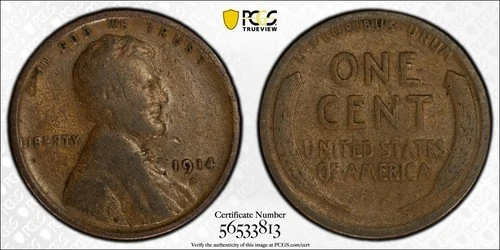 1914-D Lincoln Wheat Cent Coin. Certified By PCGS In Good 06 Condition.