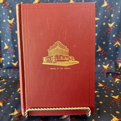 Morals and Dogma Albert Pike Freemasonry House of the Temple Hardcover Book