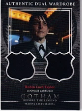 2016 Gotham Season 1 Double Wardrobe Card DM9  Oswald Cobblepot