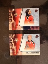 Lot of 2 - 2002-03 Pacific Quest For the Cup FLORIDA PANTHERS / Luongo, Jokinen