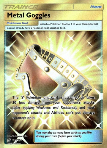 SM - Team Up #195/181 Metal Goggles (Secret)