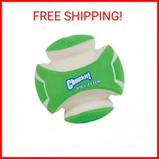 Chuckit! Kick Fetch Max Glow Ball, Large (8 Inch) Glow in the Dark Dog Toy