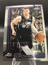 2025-26 Topps Chrome Basketball #213 Kyle Filipowski, Utah Jazz