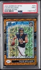2024 PANINI DONRUSS OPTIC ORANGE SCOPE #201 CALEB WILLIAMS ROOKIE RC /79 PSA 9