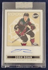2024-25 Upper Deck Clear Cut #VA-DO Josh Doan Vintage Rookie Auto Coyotes Sabres