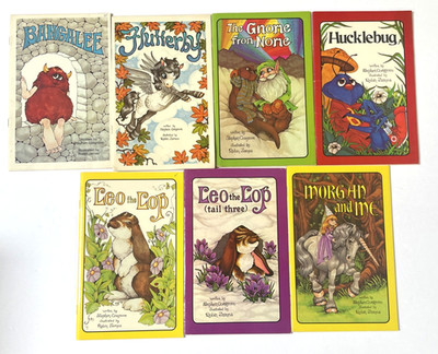 Serendipity Books Lot of 7 By Stephen Cosgrove & Robin James Vintage Paperbacks