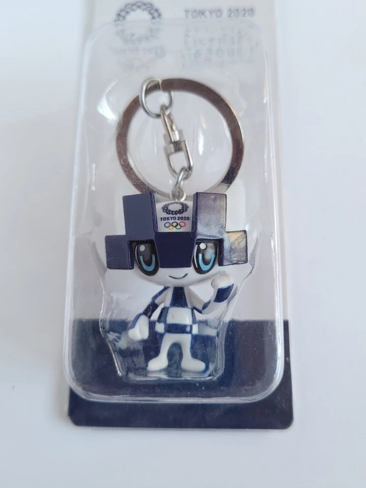 Tokyo 2020 Official Olympics Miraitowa Mascot Sega Keychain in Box NIB - Image 2 of 4