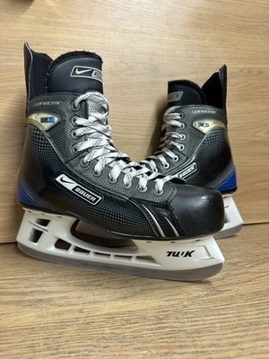 Nike Bauer Supreme One 35 Eishockey Senior Skates US 12 UK 11 EU 45 - SEHR SELTEN