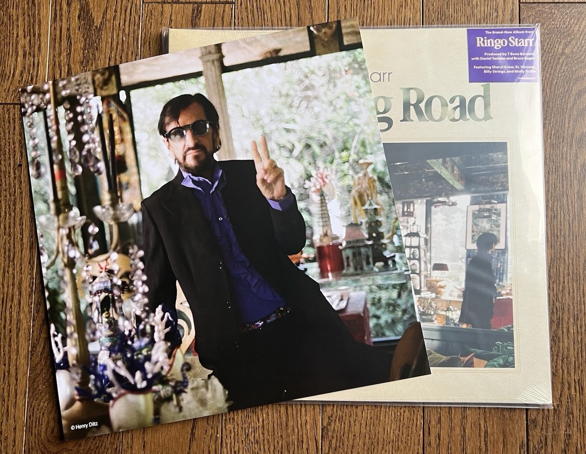 RINGO STARR 2026 LONG LONG ROAD Vinyl LP Record + 12” Poster NEW