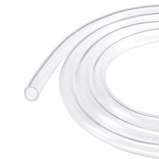 PVC Clear Hose Vinyl Tubing 7/16" ID 5/8" OD Lightweight For Water Tube 10 Ft