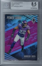2018 Panini Phoenix Power Surge Pink #15 Harrison Smith SN 189/199 Grade 8.5