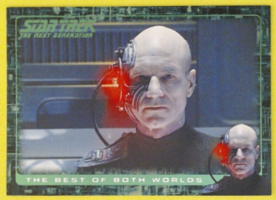 Star Trek TNG Inscriptions - The Best of Both Worlds - Locutus of Borg ...