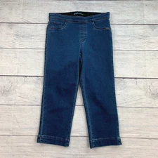 FDJ Capri Jean 4 6 Lightweight Stretch Pull on Inseam 20.5"