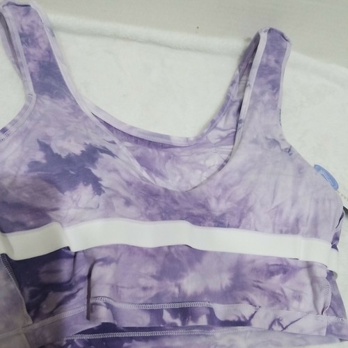 Marika Sports Bra Heron TIE DYE Marble removable cup pads SIZE XL NWT - Picture 6 of 9