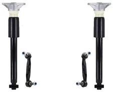 Rear Left & RIght Shock Absorber & Sway Bar Links For BMW 335I 2012-2015 Sedan