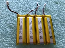 Battery 3.7v 470mah 1.74 Wh Polymer Li (4 Pcs)Rechargeable