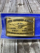 Vintage Belt Buckle American Bowling Congress 1962-63 League Award Average