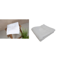 Towel City serviette de bain bio avec bordure imprimable