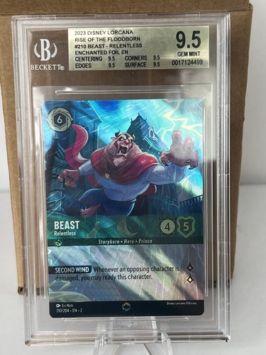 Beast - Relentless graded BGS 9.5 for sale on eBay
