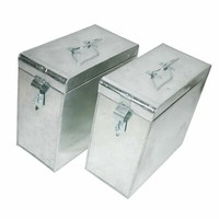 Passt FüR Royal Enfield Classic Universelle GepäCkträGer Kofferbox Set