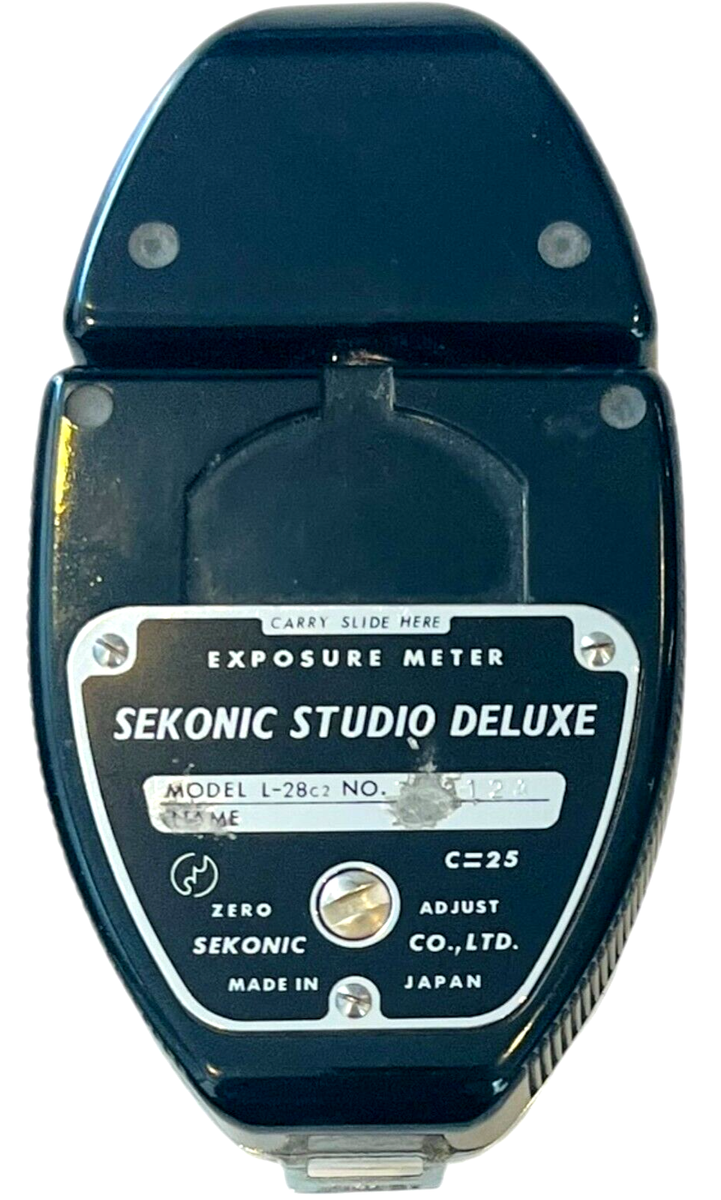 SEKONIC　露出計　セコニック　studio deluxe　exposure meter SEKONIC Studio Deluxe Exposure Meter C=25 - Made in Japan | eBay