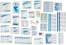 First Aid Kit Refill - 200 Piece - Extra Replacement Supplies, Loose Packed Rest