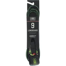 Ocean & Earth One-XT Premium Lime Longboard Surfboard Leash - 9'
