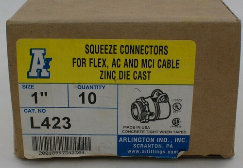 Arlington L423 Squeeze Connector (Box of 10) - Picture 5 of 6
