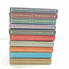Lemony Snicket Vol. 1-10 A SERIES of UNFORTUNATE EVENTS - ALL FIRST EDITIONS