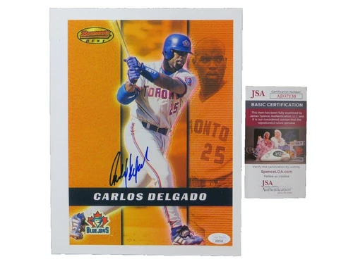 Carlos Delgado Original Sports Autographed Items
