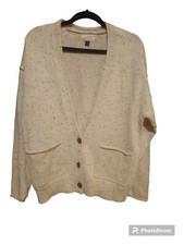 Universal Thread 3 Button Cardigan Ivory Size Med