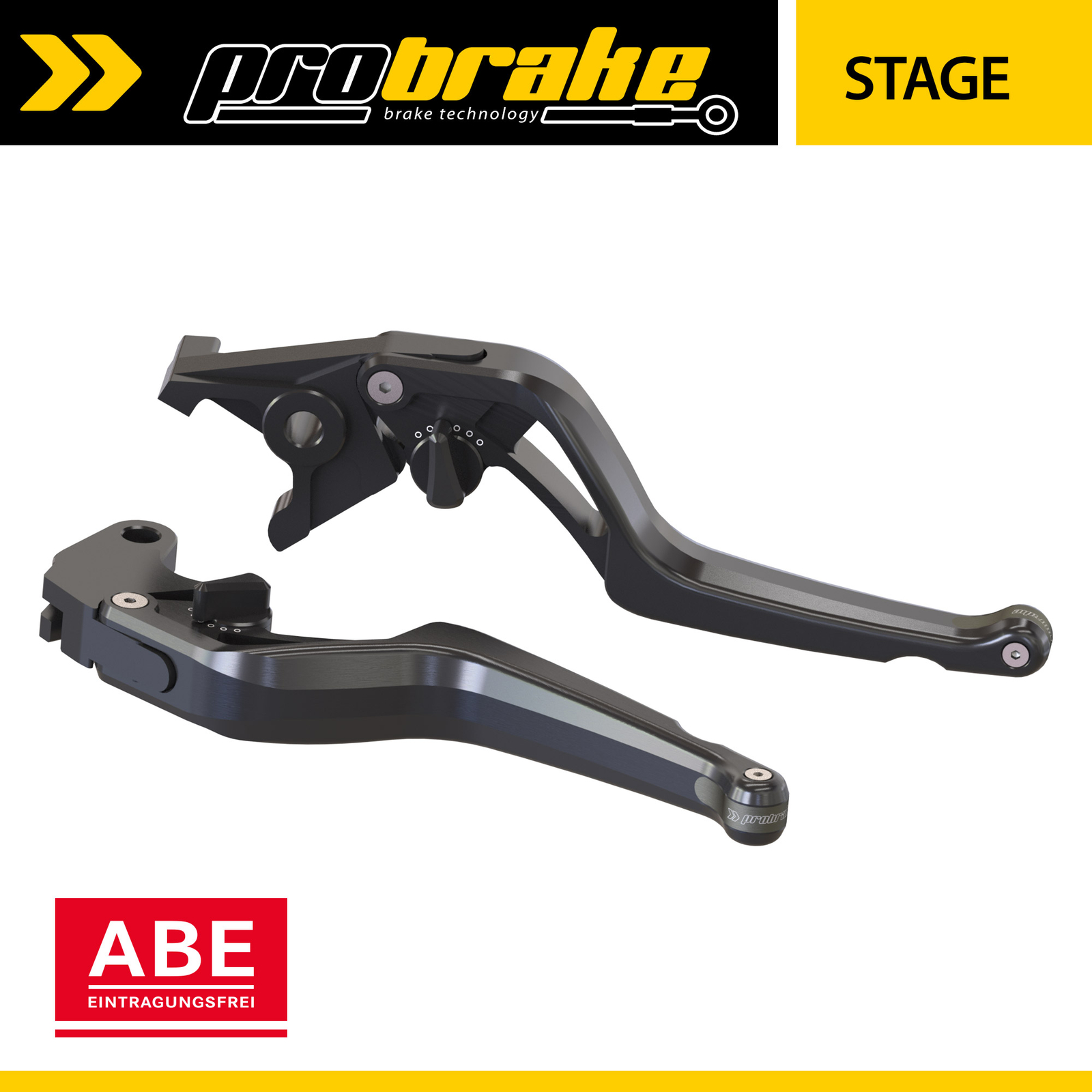 Brake Lever SET STAGE for KYMCO Downtown 300i (10-16) V2
