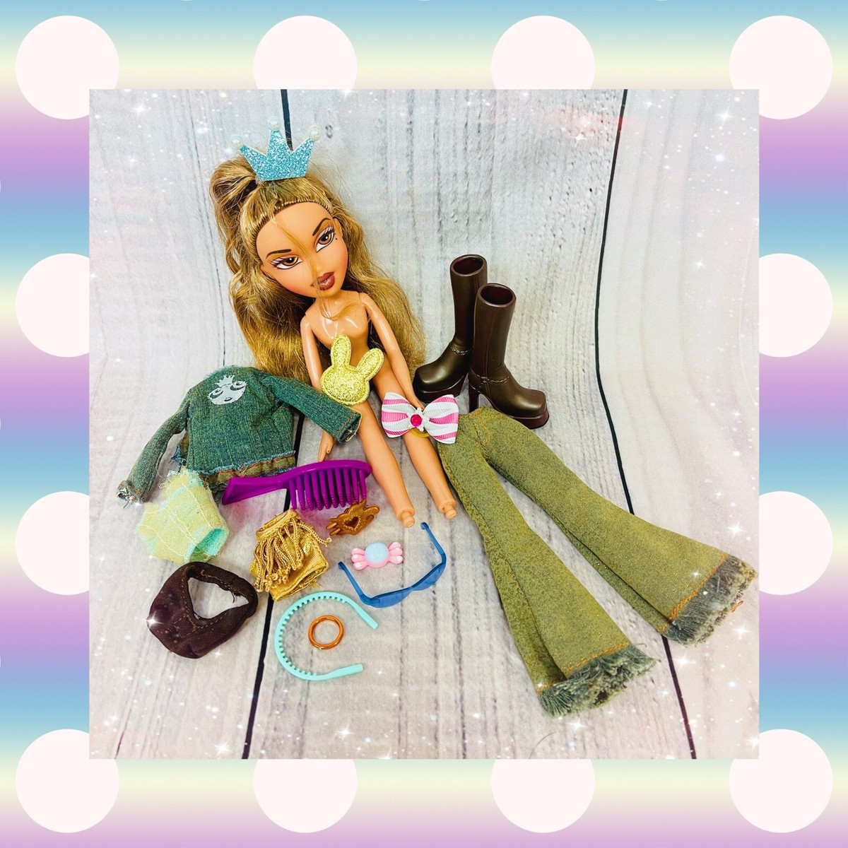 ❤️BRATZ FUNK N' GLOW YASMIN Doll 2002 Fall Limited