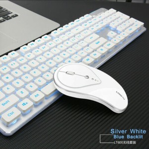 Uk 2 4g Wireless Rechargeable Led Backlit Usb Ergonomic Gaming Keyboard Mouse Ebay