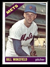 1966 Topps #443 Bill Wakefield - EX/EX+ Set Break!