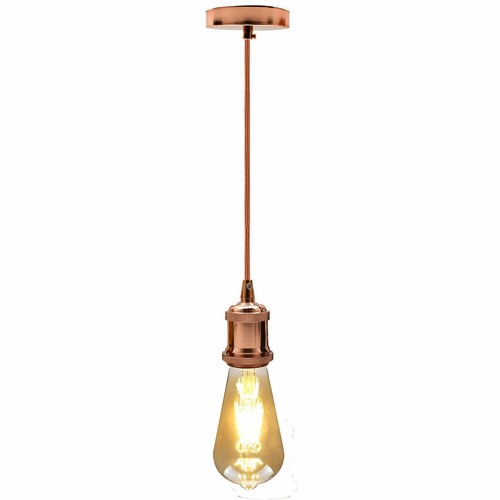 Leuchte Pendelleuchte Deckenrosette E27 Pendelleuchte Set Farben Leuchtensockel UK - Bild 58 von 78