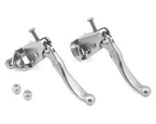 DIA-COMPE Tech-3 Old School BMX Brake Levers PAIR SILVER