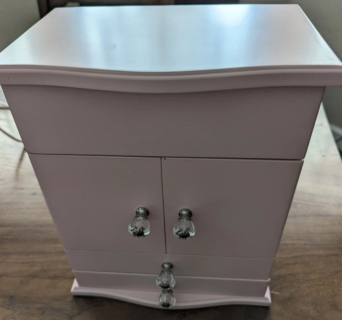 POTTERY BARN KIDS Pink Abigail Jewelry Box Large OPEN BOX eBay