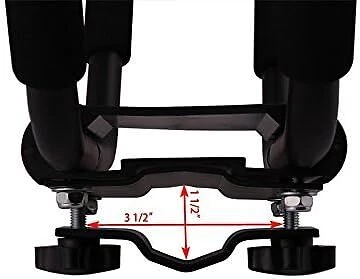 4X Truck Top Mount Kayak Carrier J-Bar Surf Holder Car Roof Canoe Boat Rack - Picture 4 of 16
