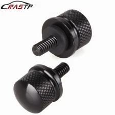 Rear Seat Bolt Fender Mount Rear Rack Screw Nut For Harley Touring Softail 2PCS