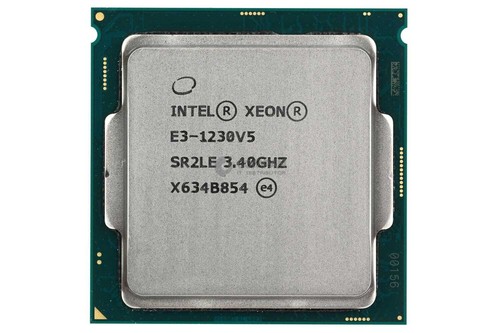 SR2LE INTEL XEON E3-1230 V5 3.40GHZ 4 CORE 8MB L3 CACHE 80W LGA1151 - Bild 2 von 7