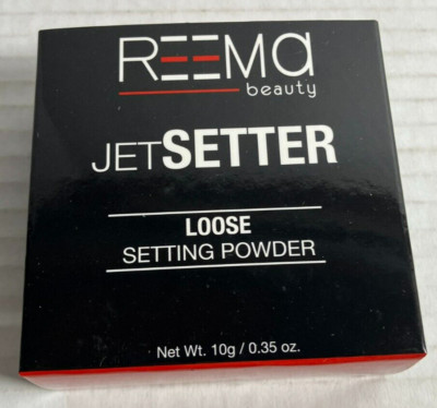 Reema Beauty Jet Setter Loose Setting Powder 10g/0.35oz. Lightweight Silk Finish
