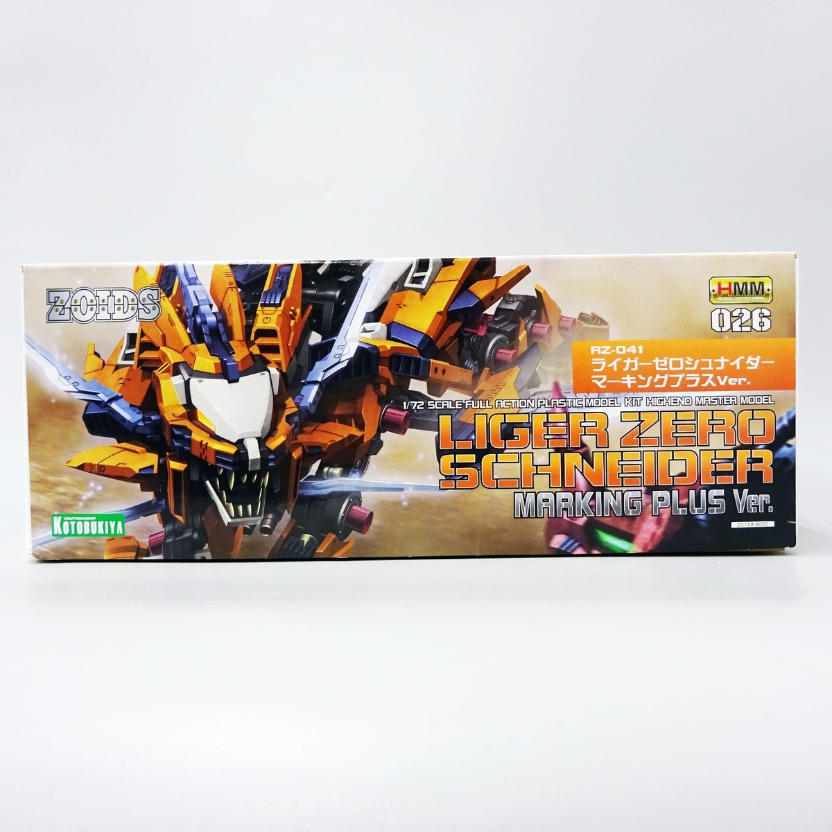 Zoids RZ-041 Liger Zero Schneider Marking Plus Ver. 1/72 Model Kit
