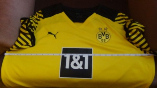 Camiseta de fútbol local Borussia Dortmund 2021-2022 HAALAND 9 XXL 2XL - Imagen 8 de 13