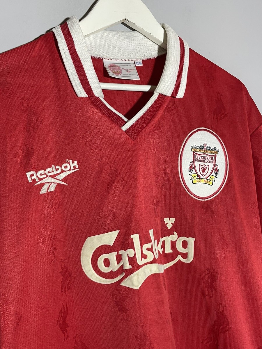 Liverpool FC Reebok 1996/98 Home Vintage Football Shirt Soccer