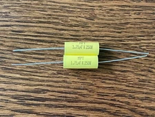 2 New 1.75 uF 250V Supertech MPT Film Audio Signal Crossover Capacitors (Qty)
