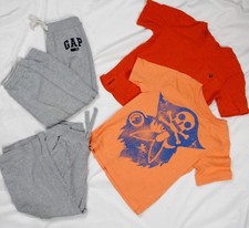 Baby Gap Short Sleeve T-Shirts  Sweatpants Boys Size 4 Years Outfit Lot of 4