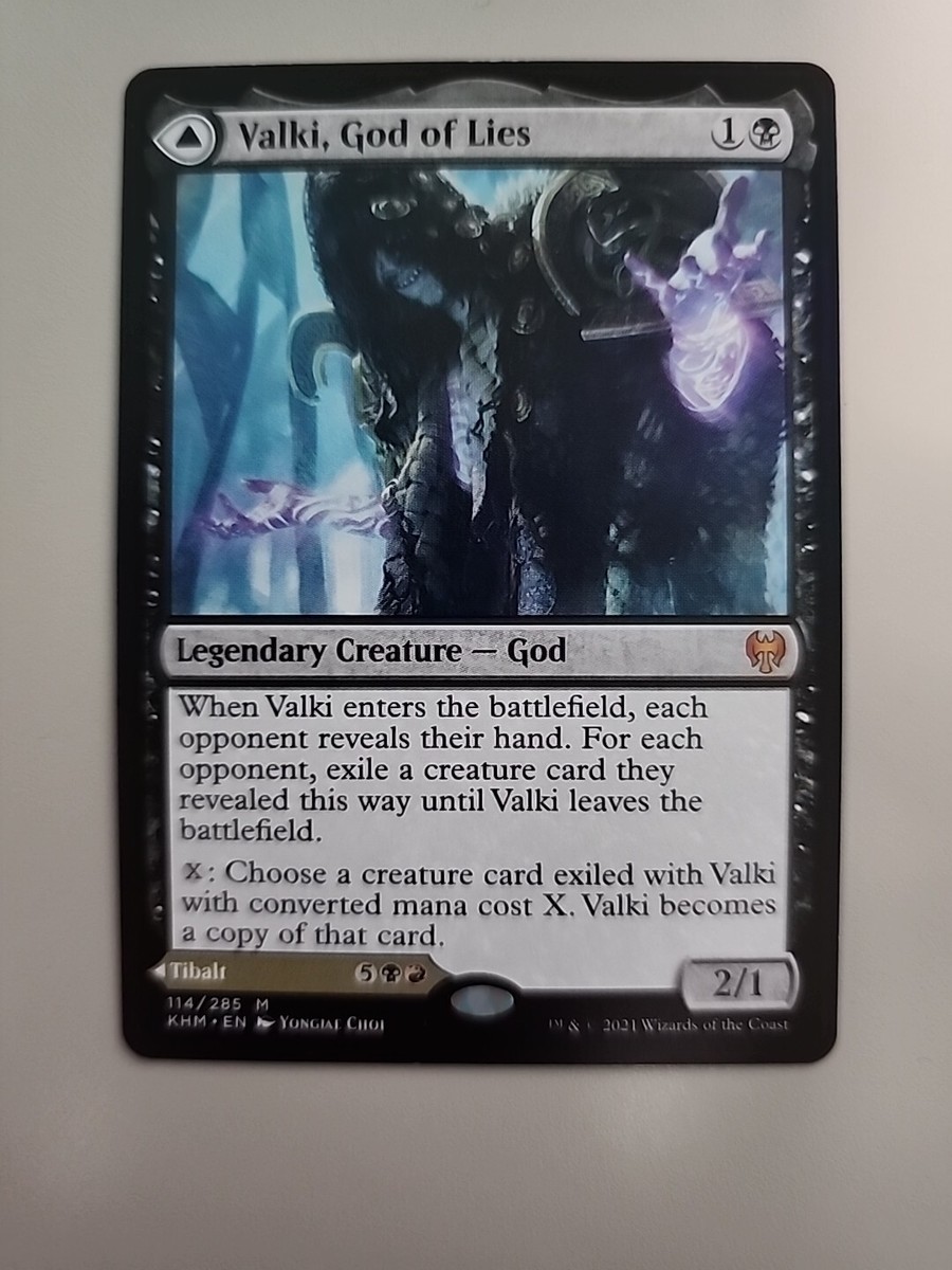 mtg 嘘の神、ヴァルキー/Valki, God of Lies 英語版 4枚 Valki, God of Lies (Kaldheim English) | Magic: The Gathering